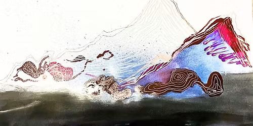 Workshop | Mystical Abstract Landscape w\/ Acrylic Paint