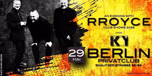 RROYCE @Privatclub Berlin