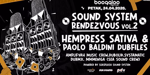 Sound System Rendezvous vol 2: Hempress Sativa & Paolo Baldini DubFiles