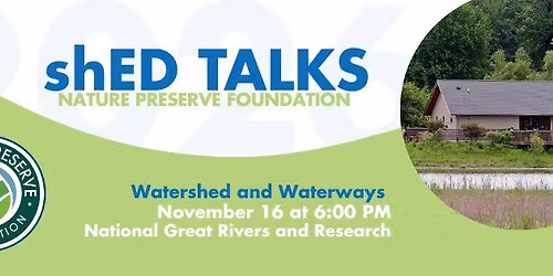 shED Talk:  Watersheds and Waterways