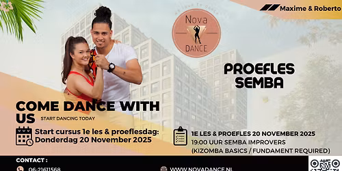 Proefles \/1e les: Semba