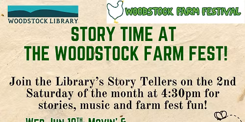 Story Time at the Woodstock Farm Fest