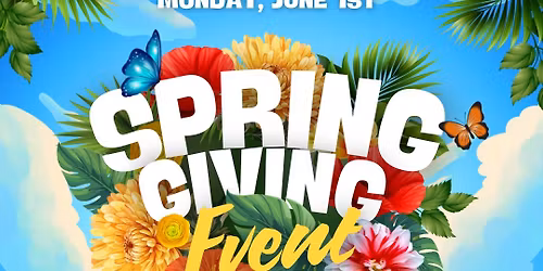 Spring Giving Event 