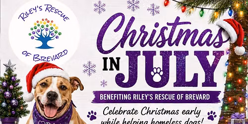 Christmas in July - Riley's Rescue of Brevard