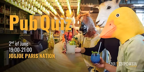 PubQuiz [JO&JOE Paris Nation]