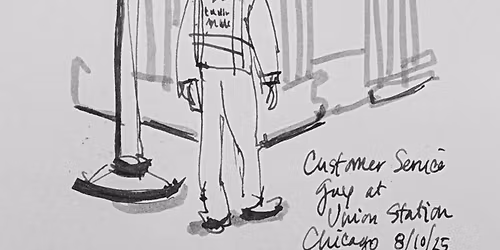 Thursday Night Sketchers: Let's Sketch Union Station