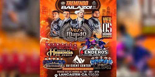 VOZ DE MANDO, BANDA LA HERENCIA DE JEREZ & MAS