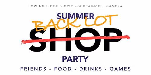 Annual Summer Shop Party