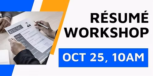 R\u00e9sum\u00e9 Workshop for Job Seekers