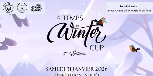 4 Temps Winter Cup 2026 - 4\u00e8me \u00e9dition
