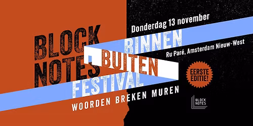 Blocknotes Binnen Buiten Festival