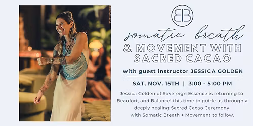 Somatic Breathwork + Movement with Sacred Cacao Ceremony