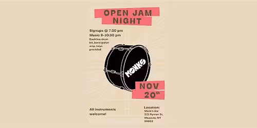 Open Jam Night