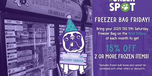Freezer Bag Friday at The Green Spot \ud83d\udc3e\ud83e\uddca