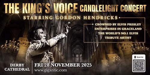 Derby Cathedral - The King's Voice Candlelight Concert