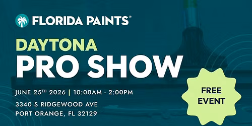 FREE Floor Coatings Pro-Show | Florida Paints Daytona