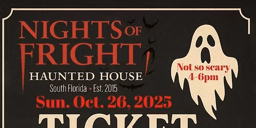 4th Night of Nights of Fright Haunted House - Not so Scary