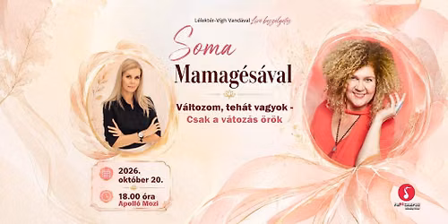 L\u00e9lekt\u00e9r Live Soma Mamag\u00e9s\u00e1val 