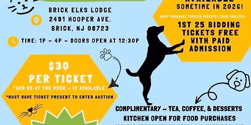 JSAC Spring 'FUR' Paws Gift Auction