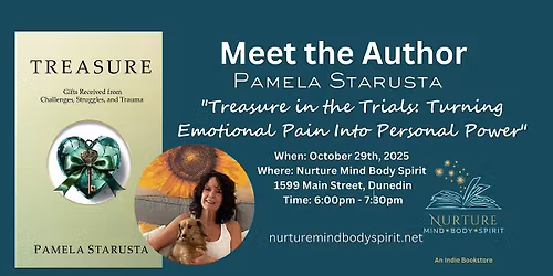 Meet the Author: Pamela Starusta \u2013 Treasure in the Trials