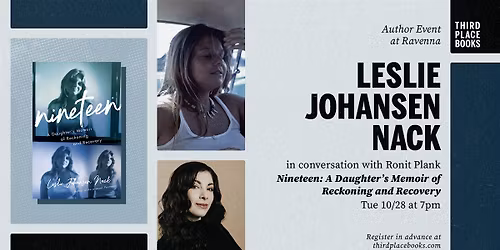 Leslie Johansen Nack with Ronit Plank \u2014 'Nineteen'