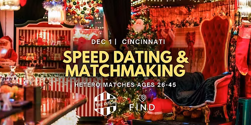 Speed Dating for Singles Ages 26-45 (Holiday sweater edition) | Cincinnati