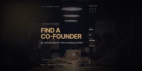 Montreal Co-Founder Matching: Find a Partner by Solving Real Problems