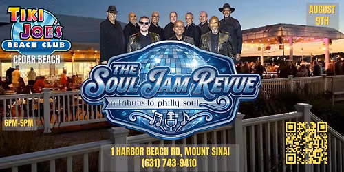 The Soul Jam Revue – LIVE at Tiki Joe’s Cedar Beach