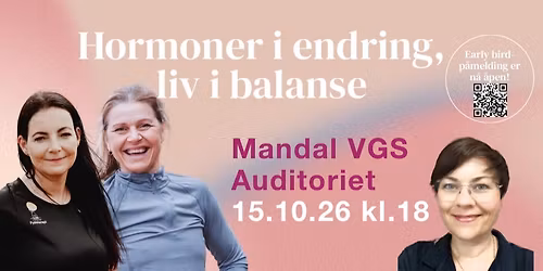 Hormoner i endring- liv i balanse