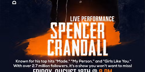 Spencer Crandall at The State Room