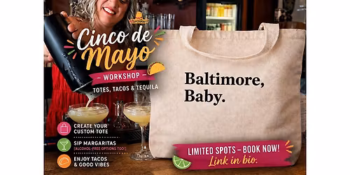 Totes, Tacos & Tequila | Cinco de Mayo Workshop