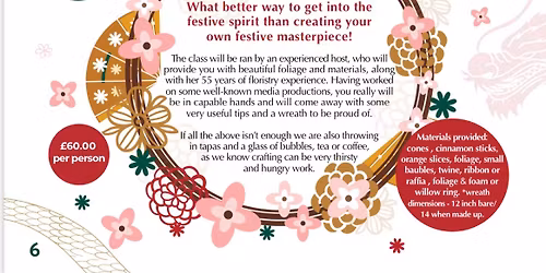 Wreath making workshop 