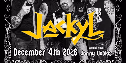JACKYL w\/special guest: Jonny Vodka