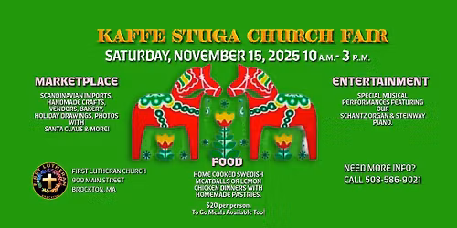 KAFFE STUGA CHURCH FAIR