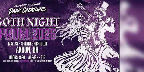 Dark Creatures: Goth Prom 2026