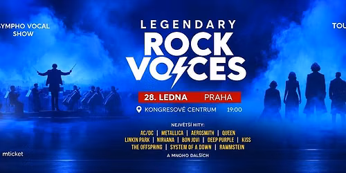 28\/01 | Legendary Rock Voices | PRAGUE