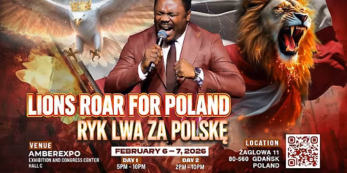 LIONS ROAR FOR POLAND \/ RYK LWA ZA POLSK\u0118