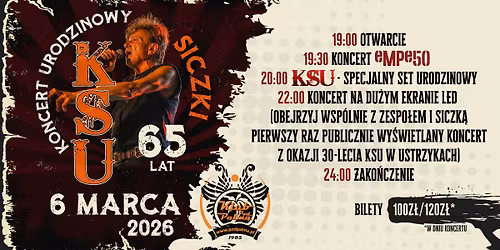 KSU-Koncert Urodzinowy Siczki|Rzesz\u00f3w- Pod Palm\u0105