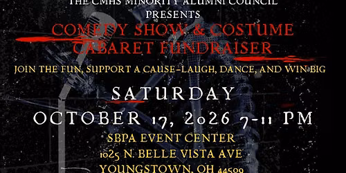 CMHS MAC 2026 Comedy Show & Costume Cabaret Fundraiser