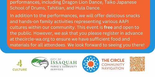 Asian American and Pacific Islander Heritage Month Celebration