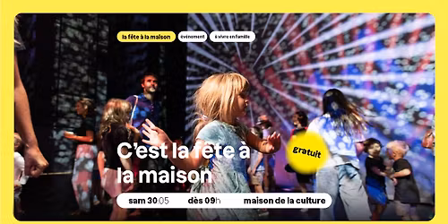 C'est la f\u00eate \u00e0 la maison 