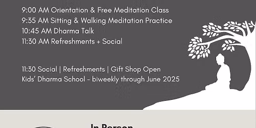 Sunday Dharma Program (Hybrid)