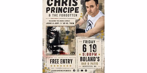 Chris Principe & The Forgotten Single Release Show