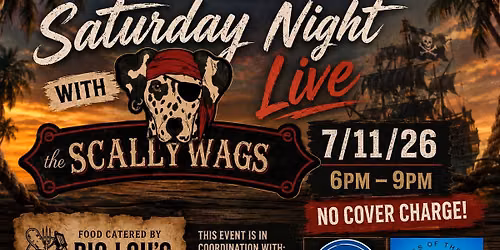 \ud83c\udff4\u200d\u2620\ufe0f SATURDAY NIGHT LIVE WITH THE SCALLYWAGS! \ud83c\udfb6