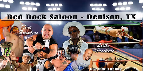 Midget Mayhem Wrestling Rips Through the Ring! Denison TX 18+