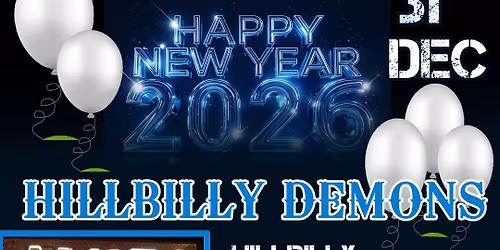 New years Eve with Hillbilly Demons at Jake\u2019s Roadhouse 