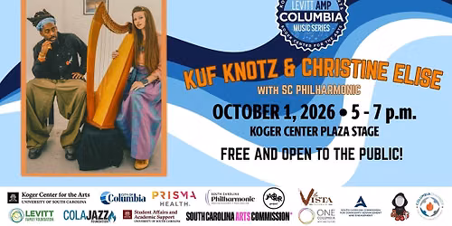Levitt AMP Columbia Music Series: K\u00fcf Knotz & Christine Elise with the SC Philharmonic