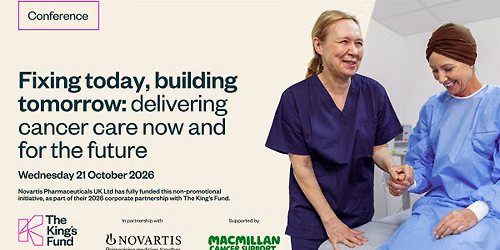 Delivering cancer care now and for the future (in-person conference)