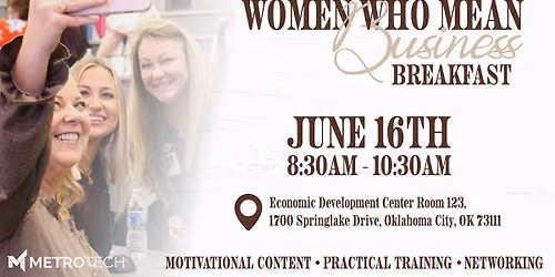 OKC: Women Who Mean Business Breakfast