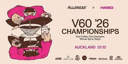 Allpress x HARIO V60 Championships '26, T\u0101maki Makaurau
